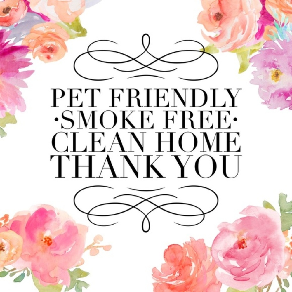 Smoke Free, Pet Friendly, Clean Home
